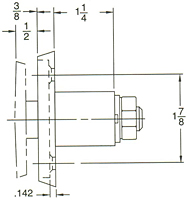 Pop-Out Handle Locks (PH116)