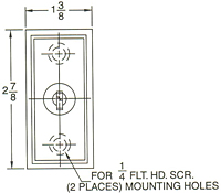 Pop-Out Handle Locks (PH116) - 2