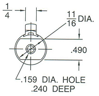 Pop-Out Handle Cylinder Locks (LD6714) - 3