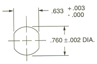 LQ17CC Low Security Switch Lock - Short Length Center Common Switches - 3