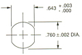 LQ13CC Tubular Switch Lock Center Common Switches (HD8156CC-011) - 3